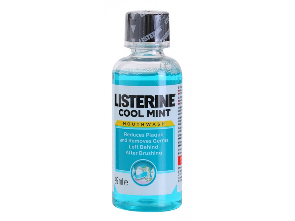 listerine cool mint ustni voda pro svezi dech